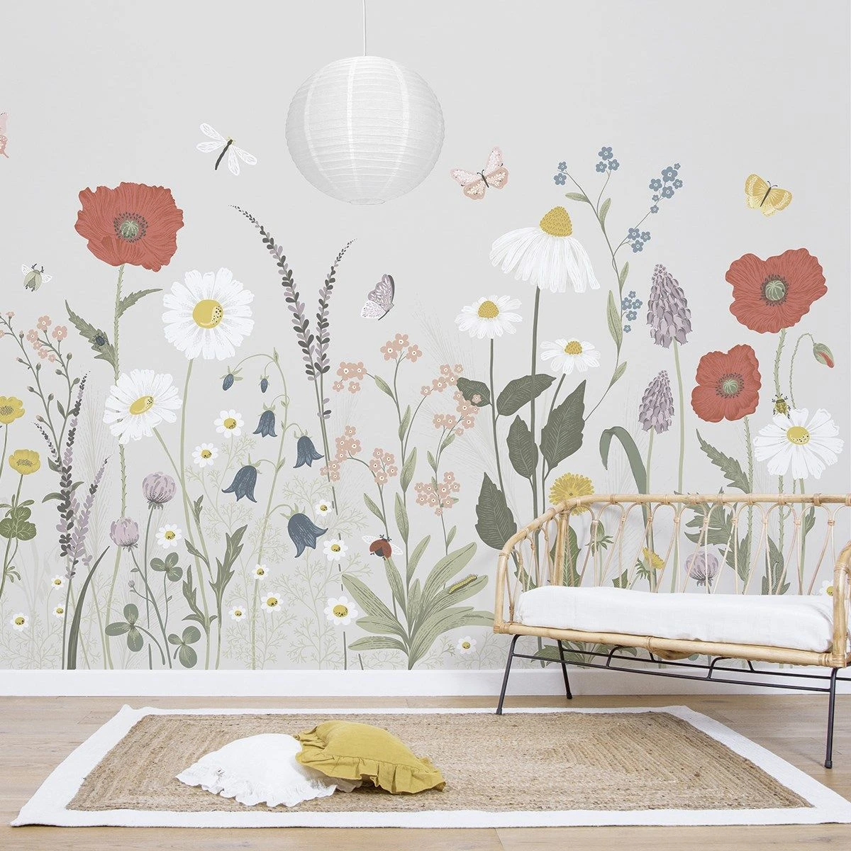 Décor Papier Peint Fleurs Sauvage WILDFLOWERS 1 Décor Papier Peint Fleurs Sauvage WILDFLOWERS