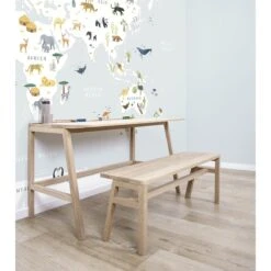 Papier Peint Panoramique Mappemonde Animaux LIVING EARTH -Lilipinso Déco Soldes Boutique 114e885188a74c321287c28b8e1eef21