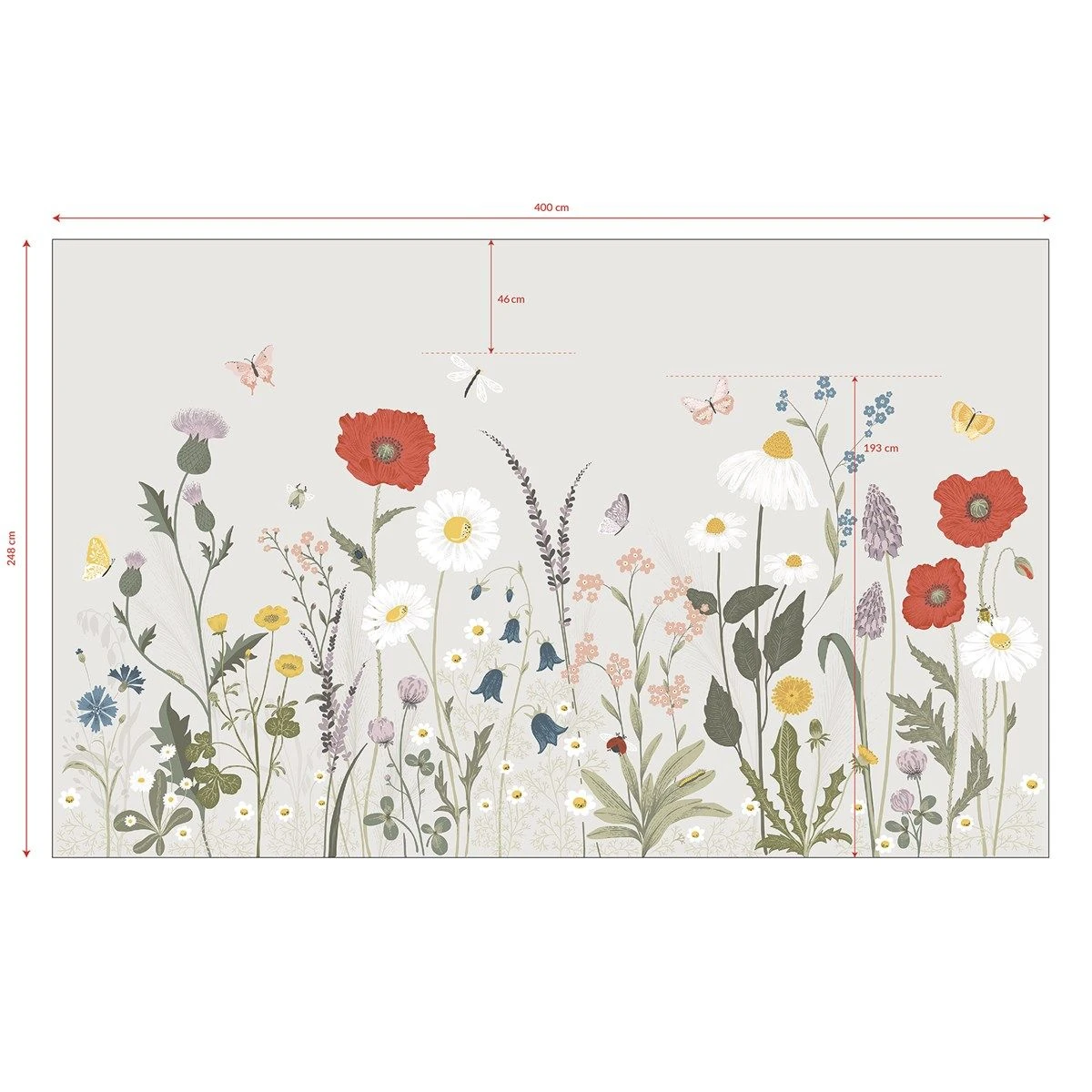 Décor Papier Peint Fleurs Sauvage WILDFLOWERS 5 Décor Papier Peint Fleurs Sauvage WILDFLOWERS – Image 5