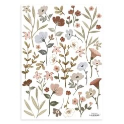 Stickers Muraux Les Fleurs LILYDALE