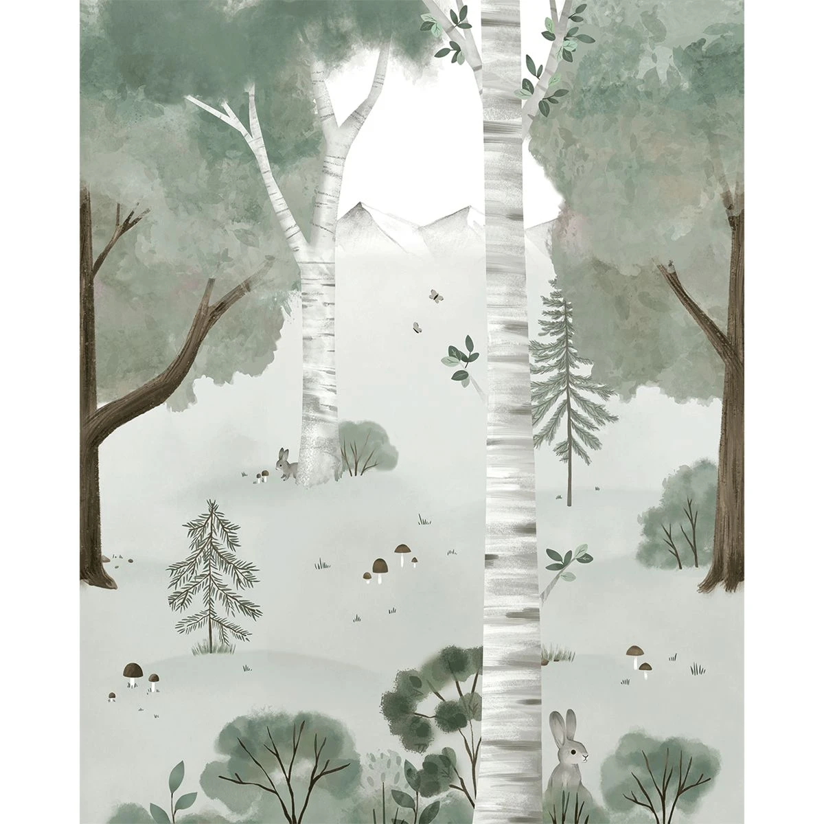 Papier Peint Panoramique Forêt KHARU 2 Papier Peint Panoramique Forêt KHARU – Image 2