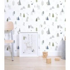 Affiche Cerf Style Scandinave IN THE WOODS -Lilipinso Déco Soldes Boutique 14fd9cc56a281f0a3d422e6d1cd01965