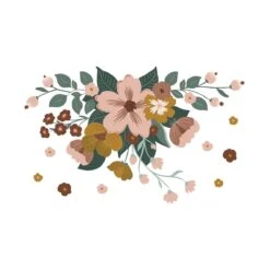 Grand Sticker Composition De Fleurs CAPUCINE
