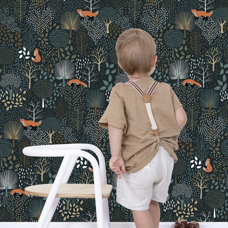 Papier Peint Intissé M. Fox (10 M) 2 Papier Peint Intissé M. Fox (10 M) – Image 2