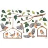 Stickers Muraux Branches Et Oiseaux QUEYRAN