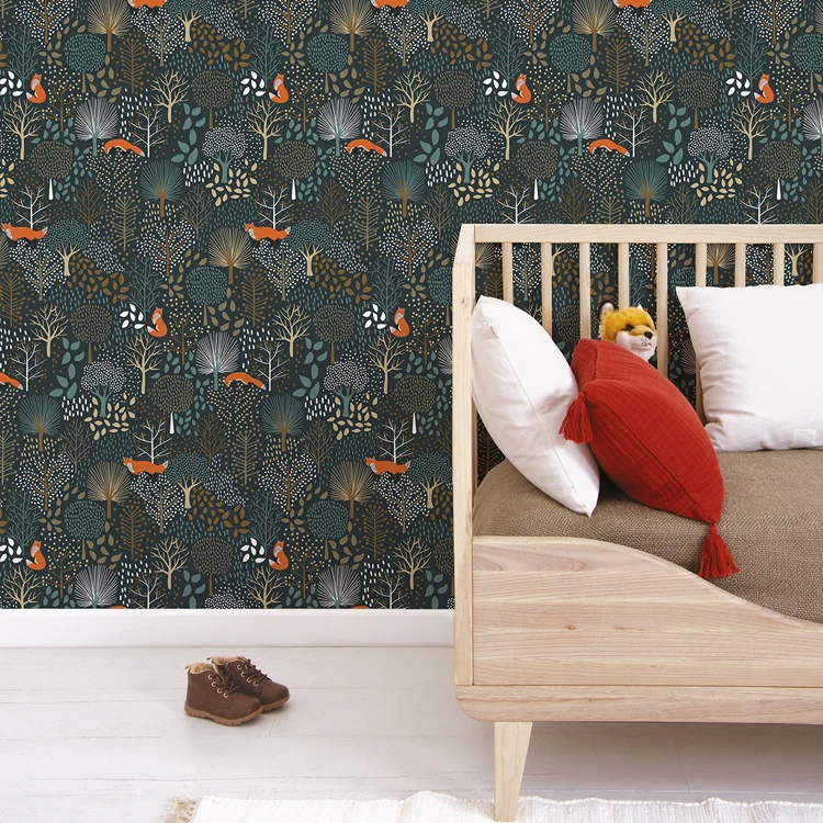 Papier Peint Intissé M. Fox (10 M) 3 Papier Peint Intissé M. Fox (10 M) – Image 3