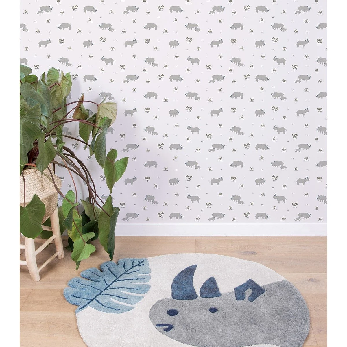 Papier Peint Intissé Les Rhinocéros TANZANIA 4 Papier Peint Intissé Les Rhinocéros TANZANIA – Image 4