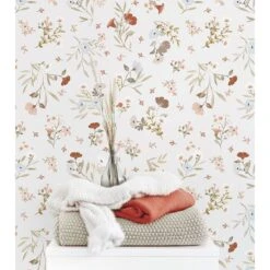 Papier Peint Enfant Motif Douces Fleurs LILYDALE -Lilipinso Déco Soldes Boutique 4caa55be0aff087950f9341fe764d0ed