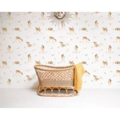 Papier Peint Intissé Faon Vintage FOREST -Lilipinso Déco Soldes Boutique 4ed99aef47a1fb4febe36c800cb1dd75