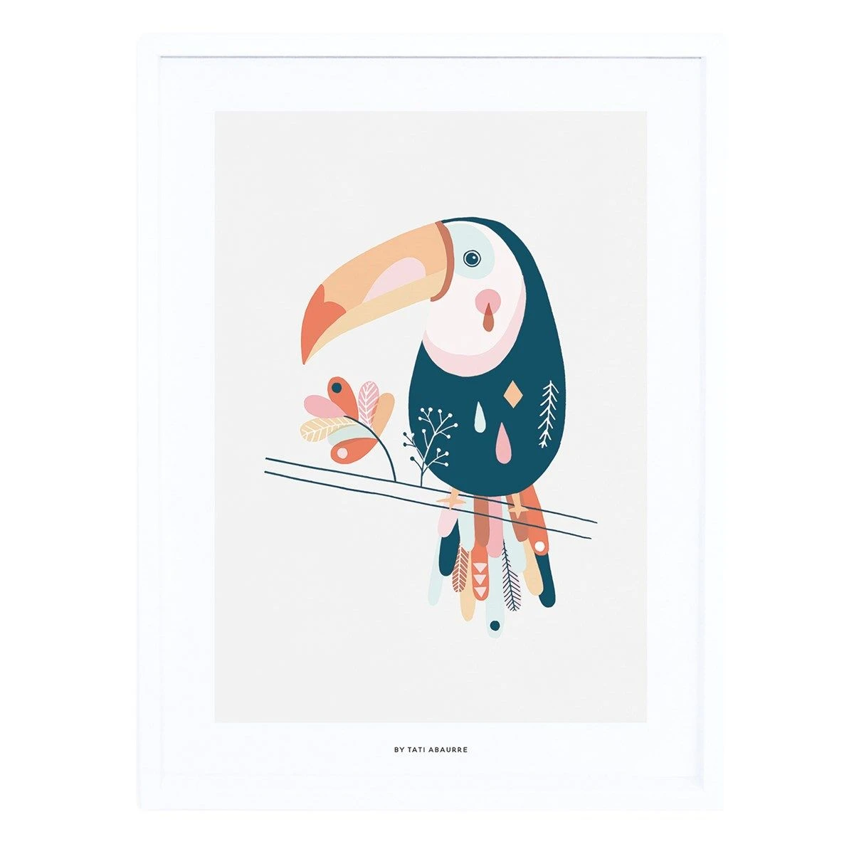 Affiche Encadrée Toucan PARADISIO 1 Affiche Encadrée Toucan PARADISIO