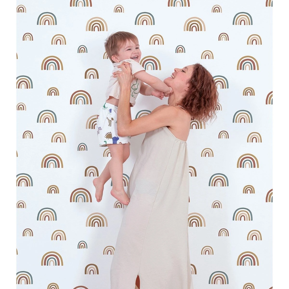 Papier Peint Enfant Motif Arc-en-ciel SUNNY 3 Papier Peint Enfant Motif Arc-en-ciel SUNNY – Image 3