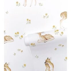 Papier Peint Intissé Faon Vintage FOREST -Lilipinso Déco Soldes Boutique 53a67e53f826a0f8e173d255773fb82b