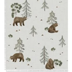 Papier Peint Enfant Motif Ours Et Montagne KHARU -Lilipinso Déco Soldes Boutique 59800719531f0b6190985ec83bb74da0