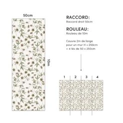 Papier Peint Enfant Motif Fleurs Hellébore WELLINGTON -Lilipinso Déco Soldes Boutique 5c2738fff07db02da2e47e5211eedf4f