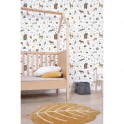 Papier Peint Enfant Motif Abécédaire Forêt NORWOOD -Lilipinso Déco Soldes Boutique 6b86150fa1d9c64b18c02e76536b64ba
