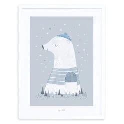 Affiche Encadrée Ours ARTIC DREAM