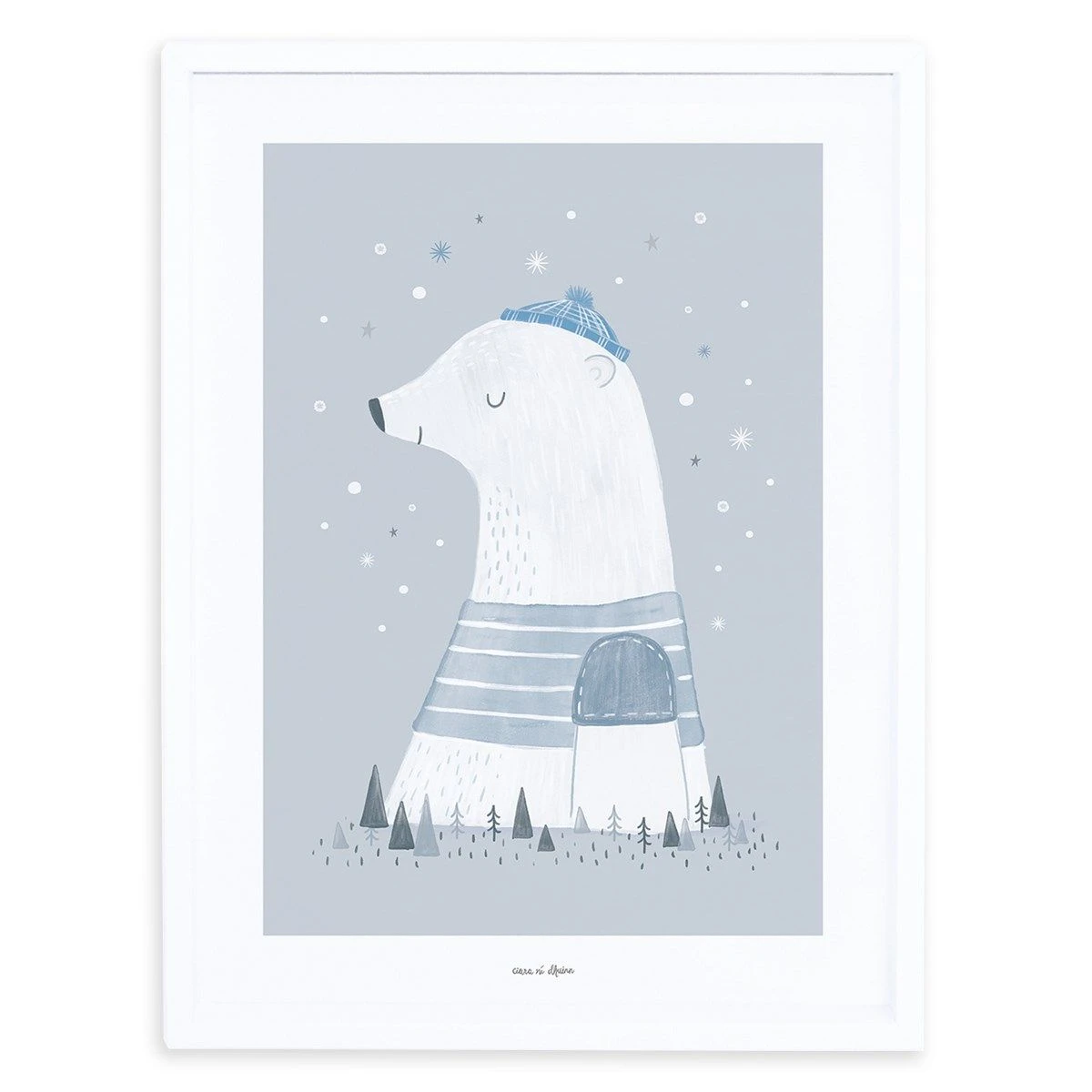 Affiche Encadrée Ours ARTIC DREAM 1 Affiche Encadrée Ours ARTIC DREAM