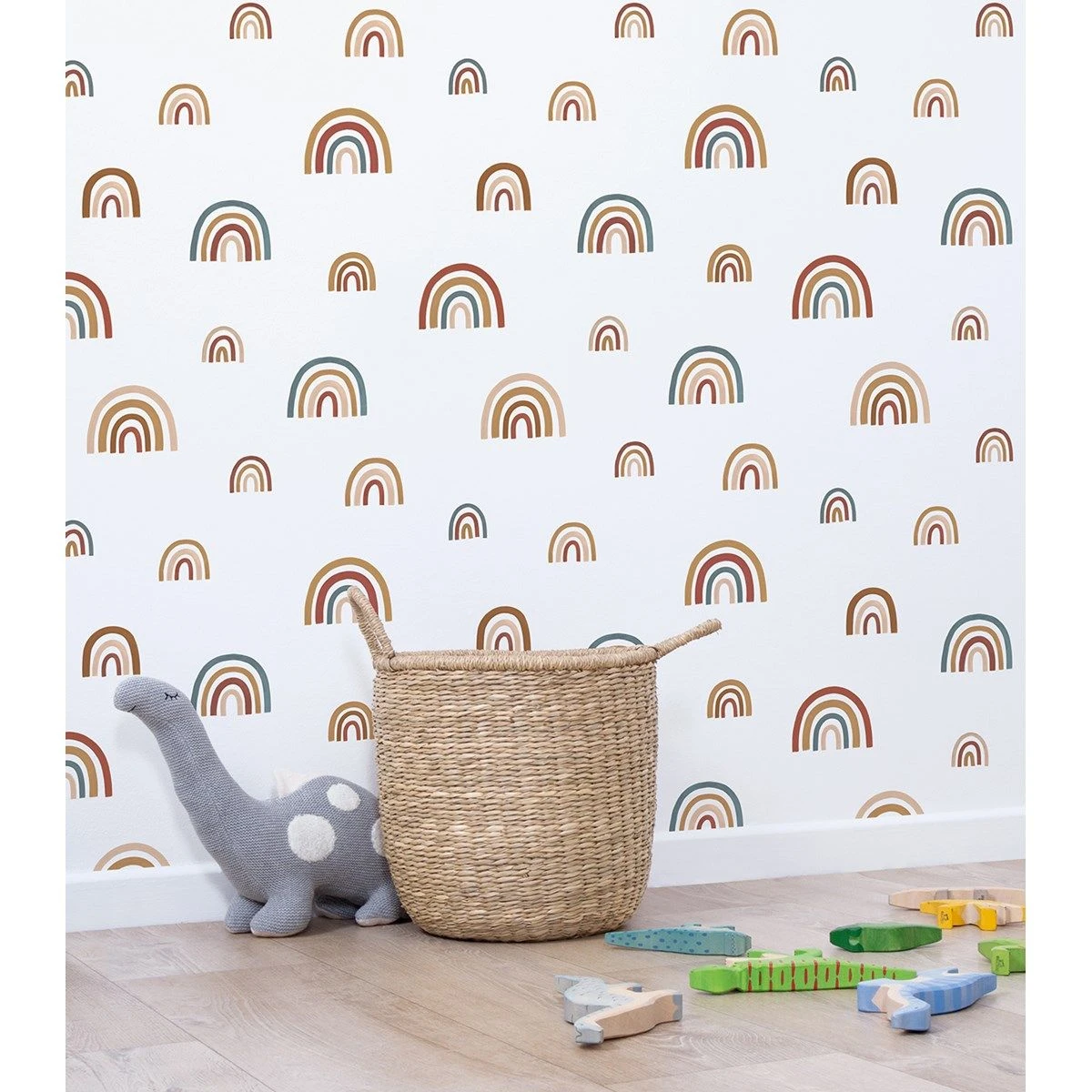 Papier Peint Enfant Motif Arc-en-ciel SUNNY 2 Papier Peint Enfant Motif Arc-en-ciel SUNNY – Image 2