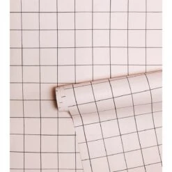 Papier Peint Intissé Quadrillage MINIMA