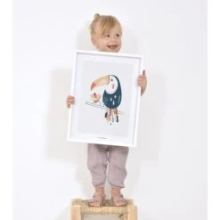 Affiche Encadrée Toucan PARADISIO 6 Affiche Encadrée Toucan PARADISIO -Lilipinso Déco Soldes Boutique 857f7f034ab06b208a27549e3c6d45fb
