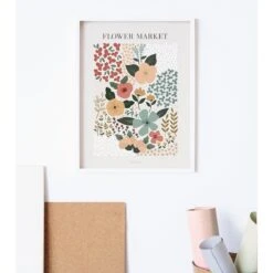 Affiche Enfant Flower Market BLOEM -Lilipinso Déco Soldes Boutique 9460e7f500504e347303f4e825eff5f0