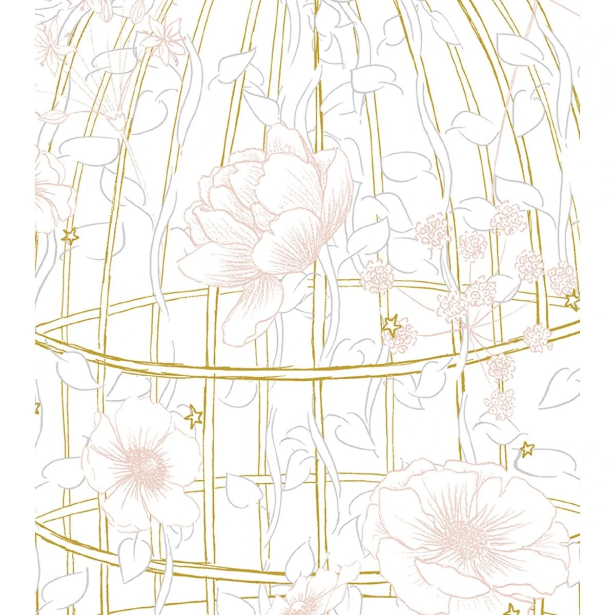 Affiche Cage Et Fleurs BOTANY 5 Affiche Cage Et Fleurs BOTANY – Image 5