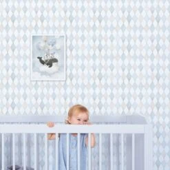 Papier Peint Enfant Motif Harlequin SELENE -Lilipinso Déco Soldes Boutique a5481cd129374f4ff54c1147eafbb39a