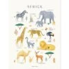 Affiche Animaux D'Afrique (30 X 40 Cm)