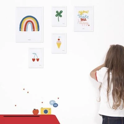 Affiche Arc-en-ciel Let's Play Brooklyn (30 X 40 Cm) 2 Affiche Arc-en-ciel Let's Play Brooklyn (30 X 40 Cm) – Image 2