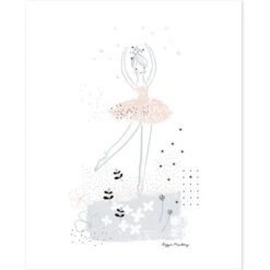 Affiche Danseuse Arabesque Ballerina (40 X 50 Cm)