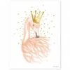 Affiche Flamant Rose Flamingo By Lucie Bellion (30 X 40 Cm)