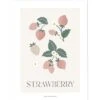 Affiche Fraise Strawberry (30 X 40 Cm)