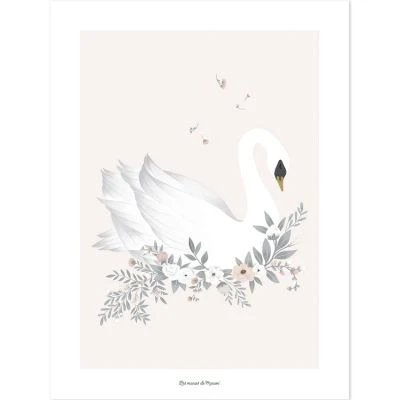 Affiche Le Cygne (30 X 40 Cm) 1 Affiche Le Cygne (30 X 40 Cm)