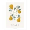 Affiche Poires Pears (30 X 40 Cm)