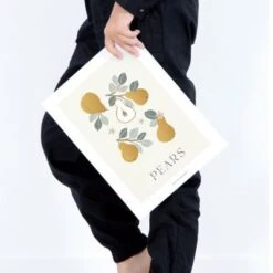 Affiche Poires Pears (30 X 40 Cm) 9 Affiche Poires Pears (30 X 40 Cm) -Lilipinso Déco Soldes Boutique affiche poires pears 30 x 40 cm 4