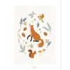 Affiche Renard Fox Of The Woods (30 X 40 Cm)