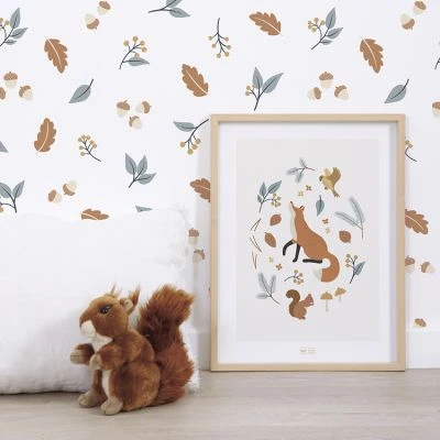 Affiche Renard Fox Of The Woods (30 X 40 Cm) 2 Affiche Renard Fox Of The Woods (30 X 40 Cm) – Image 2