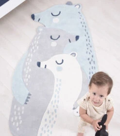 Tapis Artic Dream Famille Oursons Lilipinso