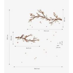 Stickers Muraux Grandes Branches Fleuris LILYDALE -Lilipinso Déco Soldes Boutique b18133163b78d857a18dd5c5948cd3d9