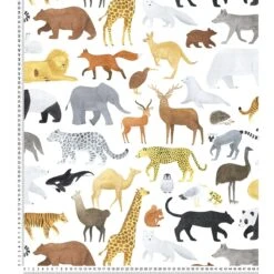 Papier Peint Enfant Motif Animaux LIVING EARTH -Lilipinso Déco Soldes Boutique b27f4858b17ec70e5e2fcadd8c9d7112