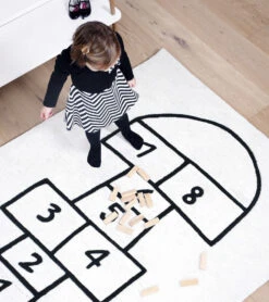 Tapis Marelle Back To School Lilipinso