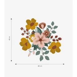 Grand Sticker Grand Bouquet CAPUCINE -Lilipinso Déco Soldes Boutique bb2ce189dddd23e8e18cb545cd9f784c