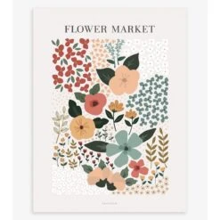 Affiche Enfant Flower Market BLOEM