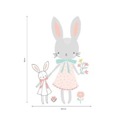 Sticker Mural Lapin BUNNIES -Lilipinso Déco Soldes Boutique bd1d3bb2754ed1bd44904a58b847477c