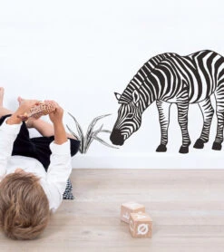 Stickers Black Majik Lilipinso -Lilipinso Déco Soldes Boutique black majik grand sticker le zebre 1