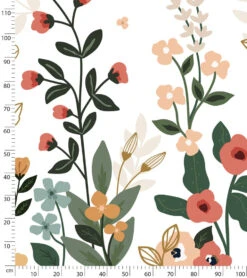Papier Peint Décor Lush Flowers Lilipinso (200 X 248 Cm) -Lilipinso Déco Soldes Boutique bloem papier peint panoramique fleurs du printemps 5 1