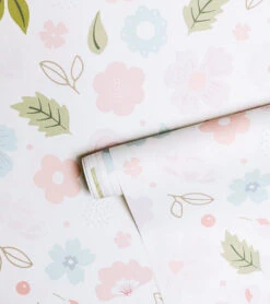 Papier Peint Bloom Lilipinso (50cm X 10m) -Lilipinso Déco Soldes Boutique bloom papier peint enfant motif fleurs