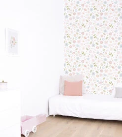Papier Peint Bloom Lilipinso (50cm X 10m) -Lilipinso Déco Soldes Boutique bloom papier peint enfant motif fleurs 2 1