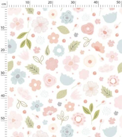Papier Peint Bloom Lilipinso (50cm X 10m) -Lilipinso Déco Soldes Boutique bloom papier peint enfant motif fleurs 5
