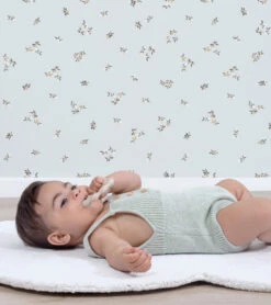 Papier Peint Braylynn Lilipinso (50cm X 10m) -Lilipinso Déco Soldes Boutique braylynn papier peint enfant motif petit fleurs 8 1